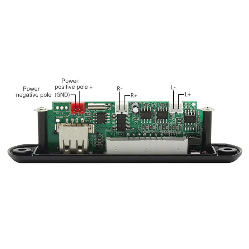 Bluetooth 3.0EDR аудио аксессуары MP3 декодер доска 5 В/12 В дополнительная поддержка FM TF SD