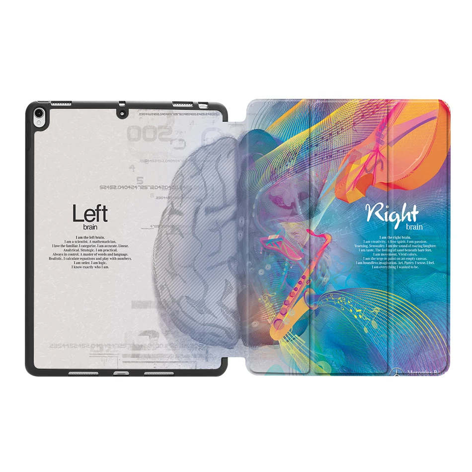 IPBC03 MTT Brain чехол с граффити для iPad Pro 10,5 дюймов Мягкий ТПУ задняя крышка из искусственной кожи складной смарт-чехол для iPad Air 10,5 '' чехол для планшета - Цвет: IPBC03