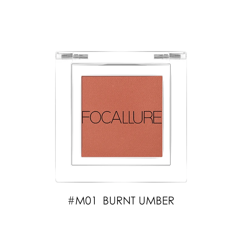 Focallure Matte тени для век одноцветные Born to Run натуральные стойкие тени для век Косметика для макияжа - Цвет: M01