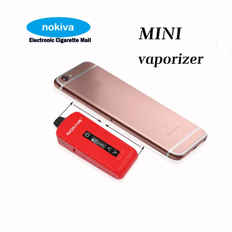 100% Original Aristech Nokiva e cigarette new dry herb vapor pen starter kit nokiva cig vaporizer black mamba|vapor kit|dry vaporizervapor |