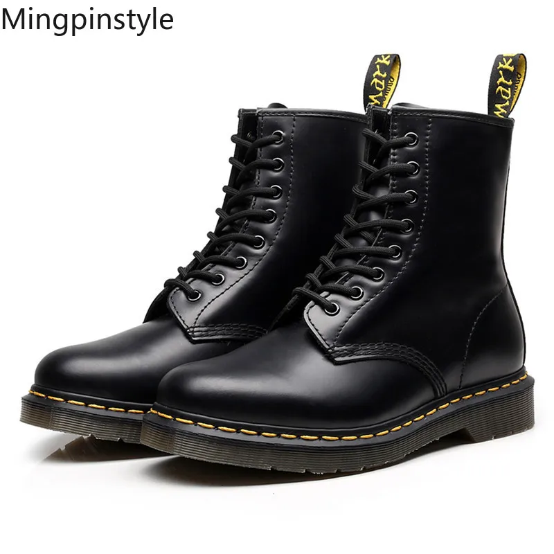 Mingpinstyle/2018 г. Новые Ботинки Челси мужские ботинки черные джинсы с перекрестной