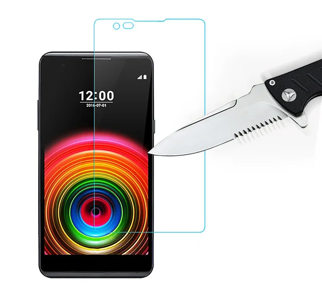 2.5D Закаленное стекло для LG X Power Высококачественная защитная пленка