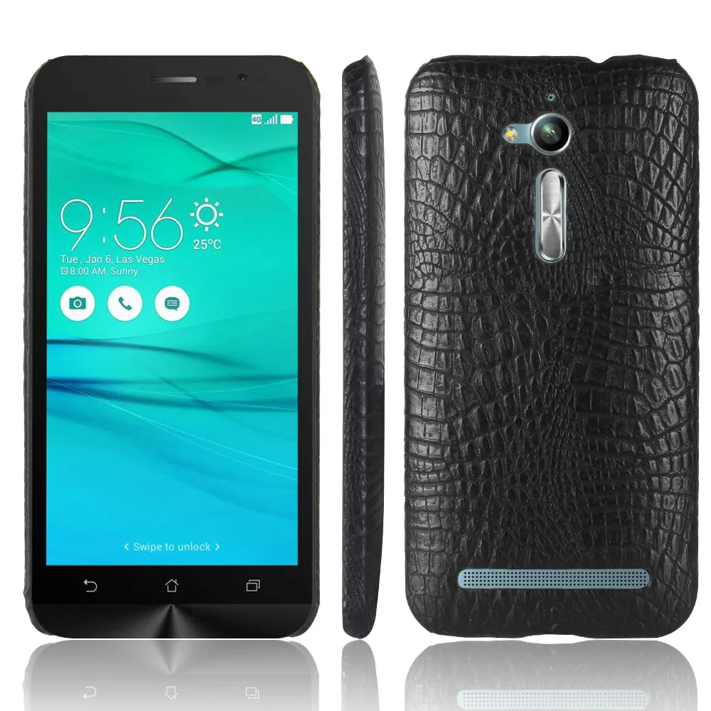 Для Asus ZenFone GO ZB500KL 5 0 дюймов чехол для телефона роскошный защитный из крокодиловой