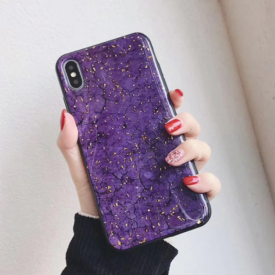Glitter Phone Cases For iPhone 11 Pro Max XR XS MAX X 8 7 6 6S Plus Case Coque Shell Soft Emerald Covers |