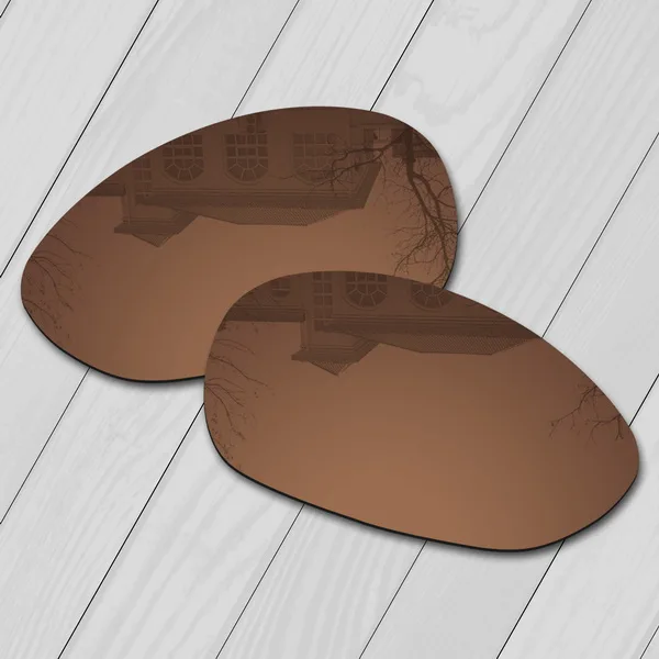 Bronze Brown E.O.S поляризованные улучшенные Сменные линзы для солнцезащитных очков x-металл XX-несколько вариантов - Цвет линз: Bronze Brown