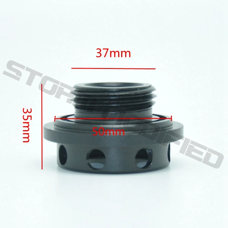 Black Aluminum Engine Oil Fuel Filter Tank Cap Cover | Covers