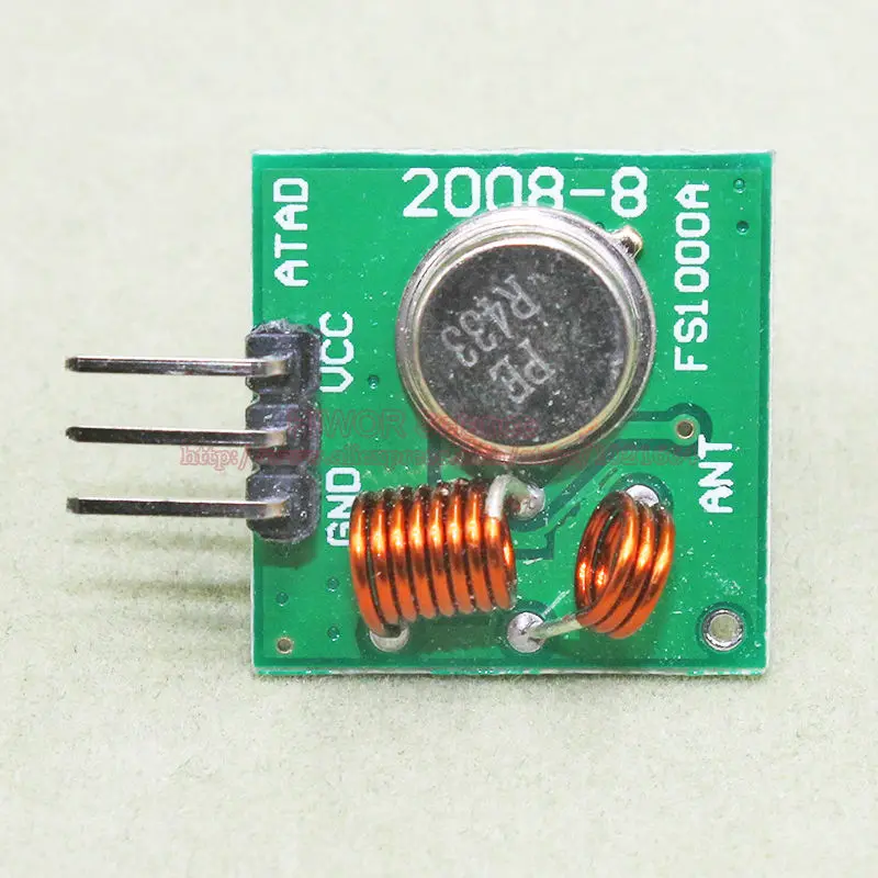 2 пар/лот 433 МГц RF Беспроводной Дистанционный режим передачи и приемный модуль