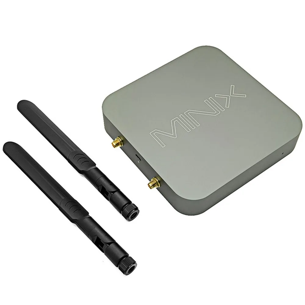 Minix ngc-1 mini pc celeron n3150 windows 10 профессиональная версия 64bit 4 К ГБ ROM 128 SSD Bluetooth 4.2 Smart TV Set Top