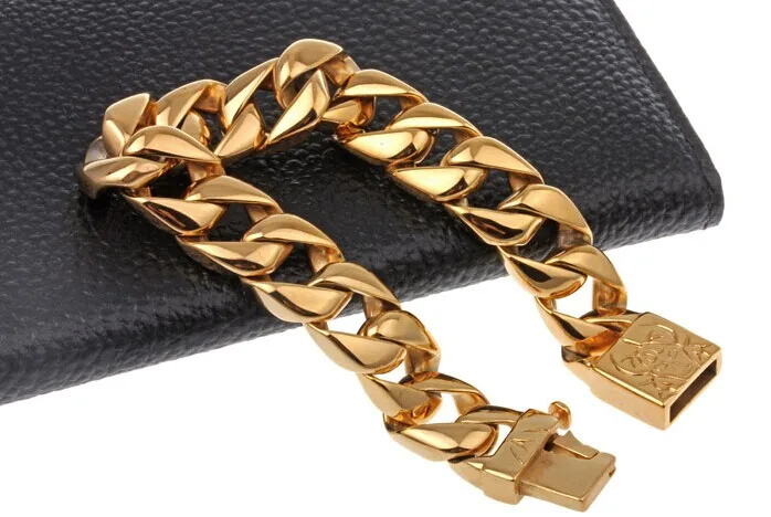 Мужской браслет-цепочка KALEN браслет из нержавеющей стали шириной 16 мм с