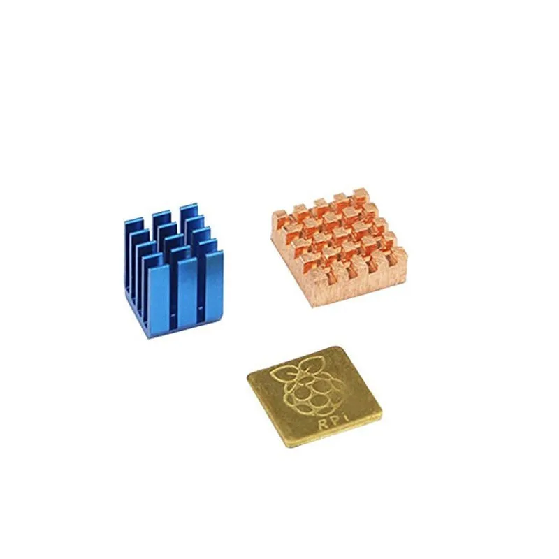 only Heatsink Для Raspberry Pi чехол с алюминиевым радиатором защитный чехол Крышка Коробка для Raspberry PI 3 Model B+ Plus, Pi 3/2 - Цвет: only Heatsink