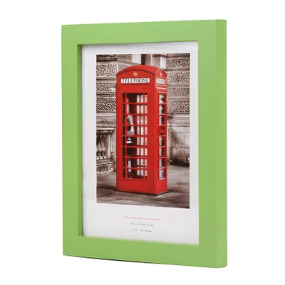 Green 10x12 дюймов Американская фоторамка многоцветная настенная рама для картины рамки для домашнего украшения картина - Цвет: Green