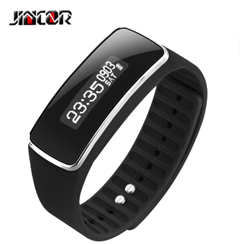 Jincor умный Браслет V5S Motion Отслеживания смарт браслеты мониторинга сна Поддержка