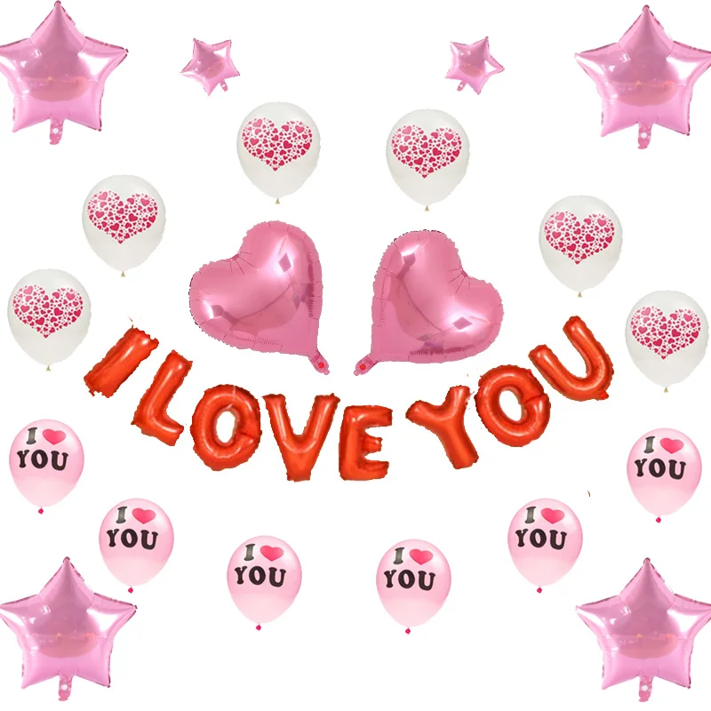 Креативные Свадебные комнаты свадебные шары для украшения принадлежности