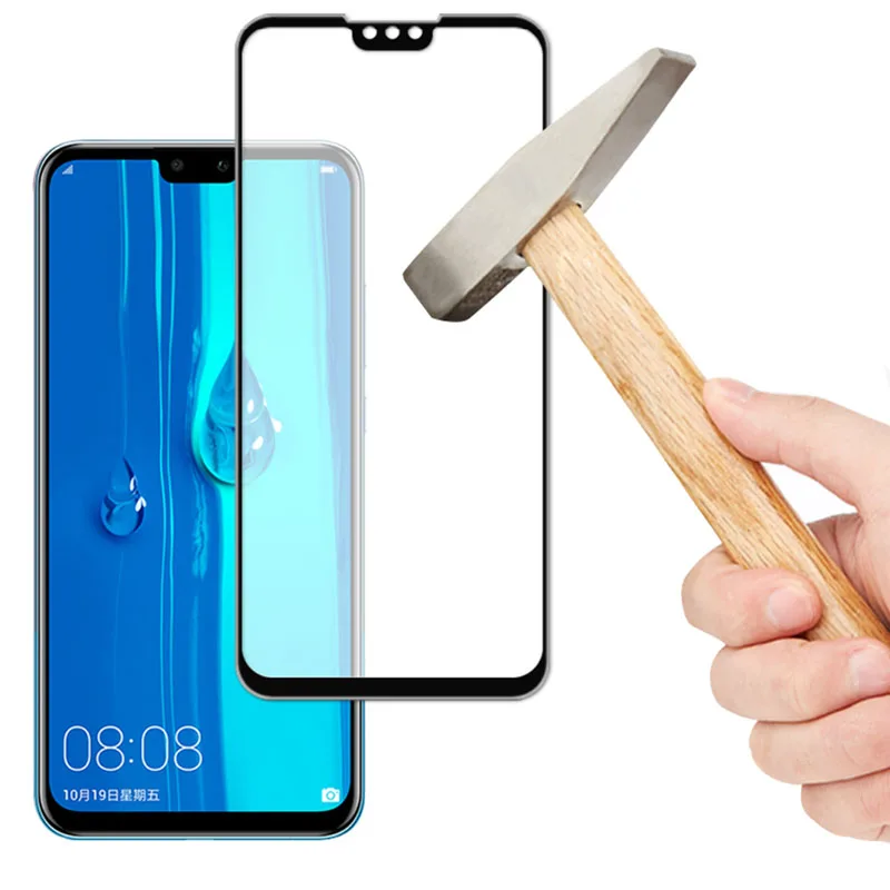 Защитное стекло для Huawei Y9 2019 2018 закаленное Защита экрана на Huawey Y 9 9y Y92019 Y92018 пленка
