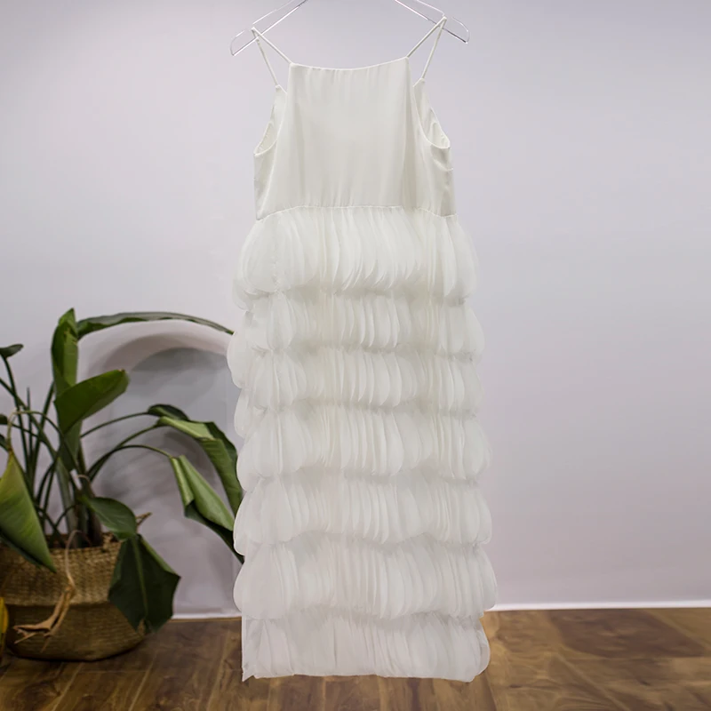 Платье на бретельках сказочное непробиваемое в европейском и американском стиле