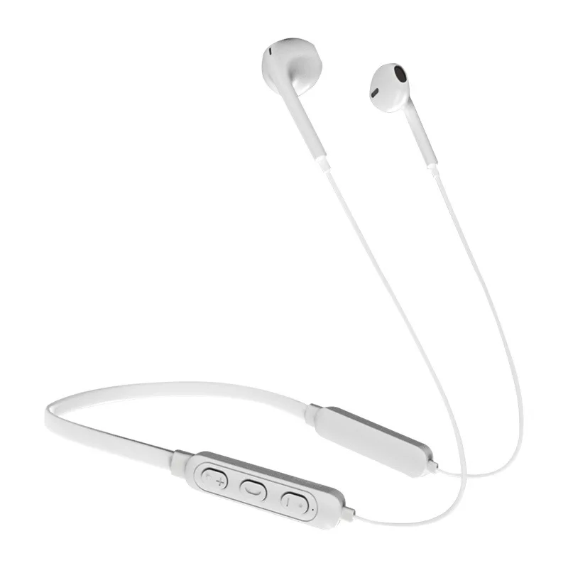 ravi Bluetooth Earphone Wireless Neckband Sport Magnetic Double Battery Headphone Headset Stereo Bass with Mic Music | Электроника