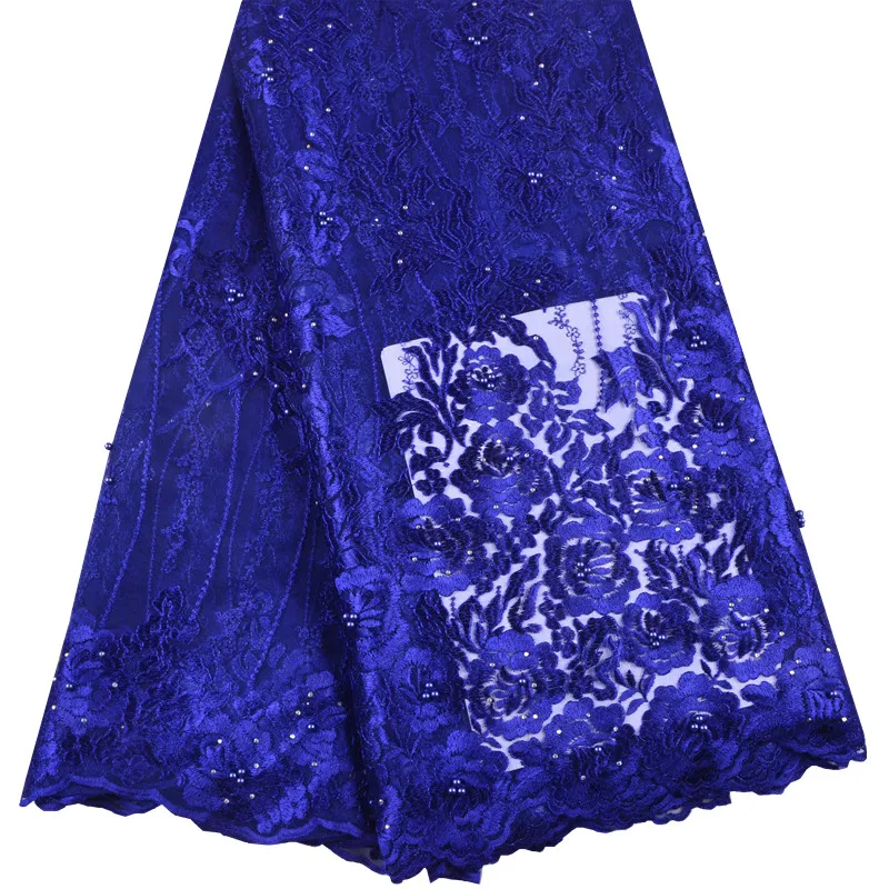 Модная африканская кружевная ткань высокого качества в нигерийском стиле Lce с