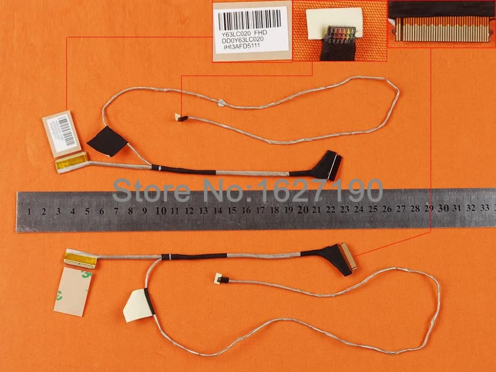 Новый кабель для ноутбука HP 15-U 15-U010DX 15-U011DX Envy X360 PN:DD0Y63LC020 ремонтный LCD LVDS |