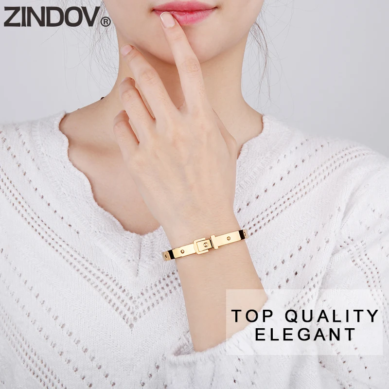 Браслет женский из нержавеющей стали новые браслеты с заклепками | Украшения и