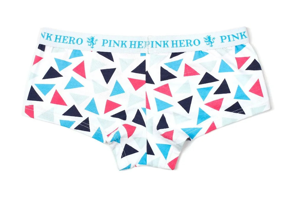 4 шт./лот Pink Heroes хлопок Для женщин трусы Высокое качество Для женщин детское нижнее белье Красивые трусы с принтом пикантные женские комфортные трусики из «дышащей» ткани
