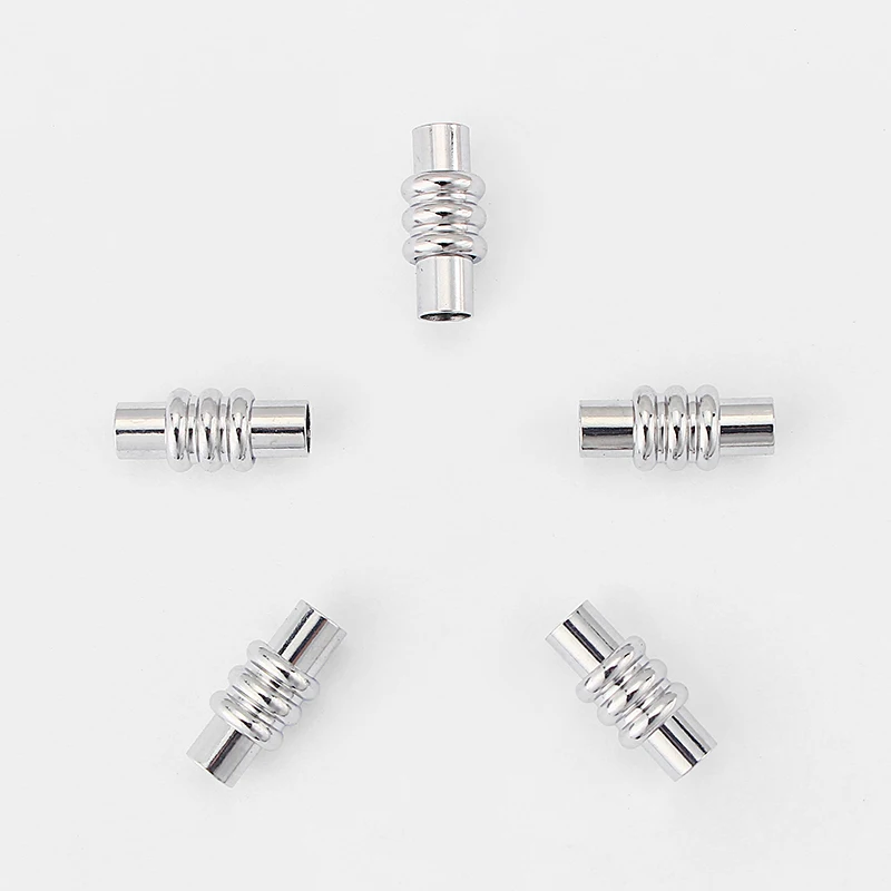 5 комплектов прочная магнитная застежка подходит для 4/5/6 мм круглый кожаный шнур