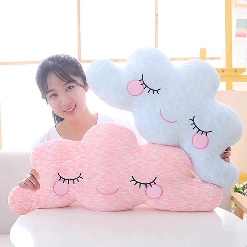 65 см детские цветные подушки мягкие игрушки куклы с облаками милые для детей