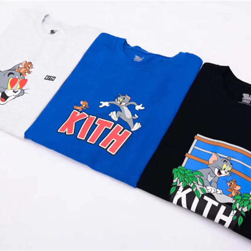 KITH Мужская и женская футболка 1:1 высокое качество | одежда