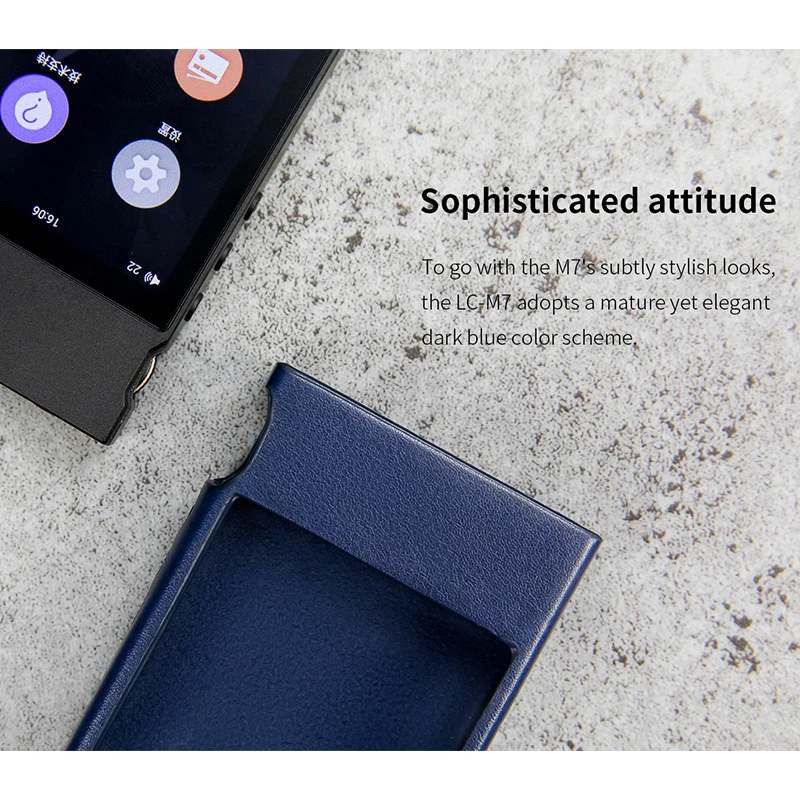 FIIO LC M7 кожаный чехол специально разработан для M7|Аксессуары MP3 плееров и