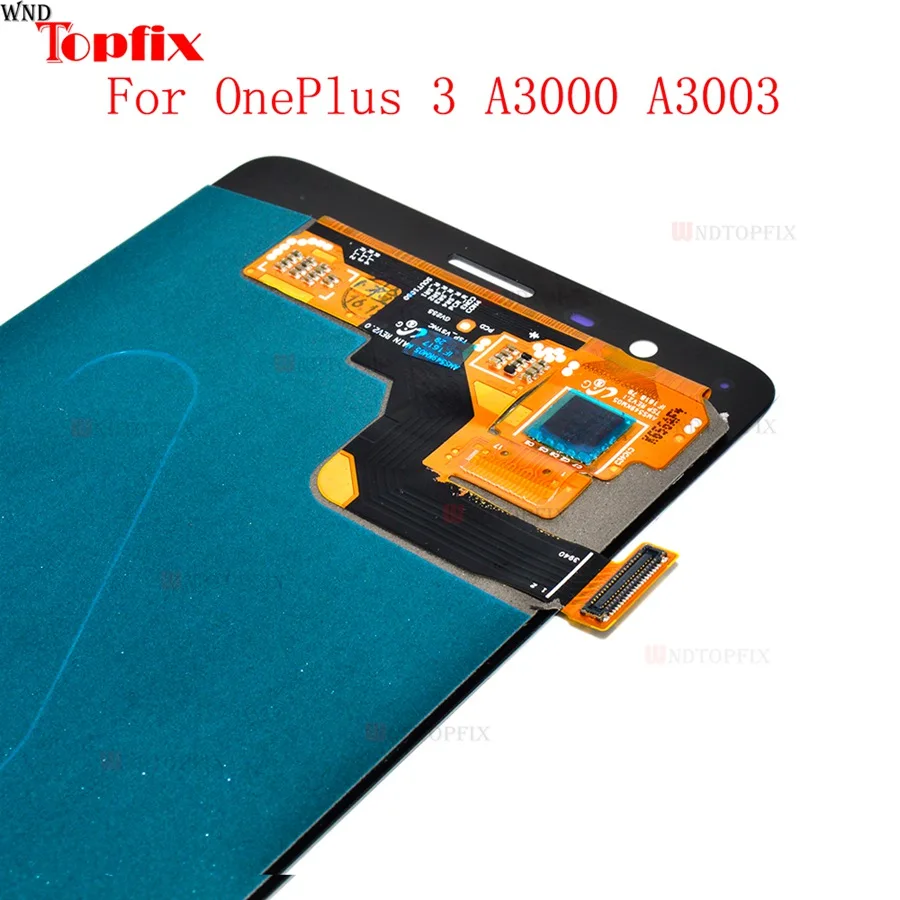 5.5&quotInch LCD For Oneplus 3T Display Touch Screen A3000 A3003 Digitizer Assembly With Frame Replacement OnePlus 3 | Мобильные