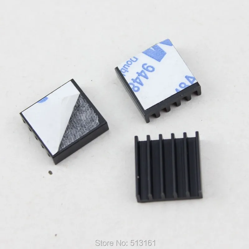 20 шт. алюминиевые радиаторы 14 х14х4 мм|heat sink radiator|heatsink coolingaluminum heatsink |