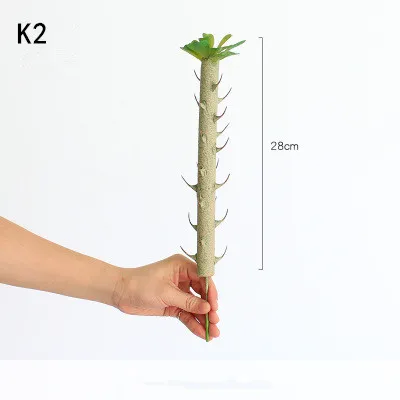 K2 1 шт. Искусственные суккуленты растения кактус искусственное растение для пустыни, бонсай для украшения дома - Цвет: K2