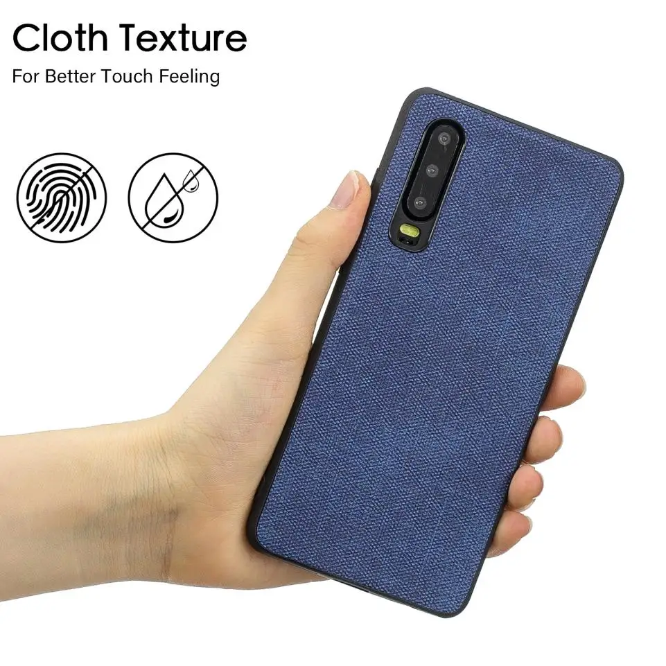 Для Huawei P30/P30 Pro/P30 Lite/P20Pro/P20Lite чехол Модный повседневный джинсовый Кожаный