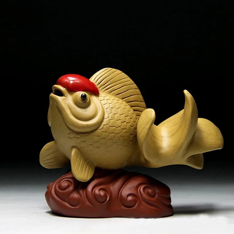 Исин Подлинная фиолетовая глина благоприятный рыбный чай - Цена: 