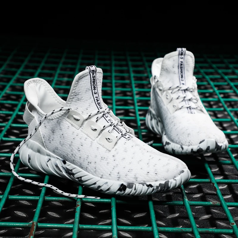 Ультра легкий большой размер Летающий воздушный носок с отверстием кроссовки