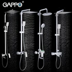 Смесители для душа и ванны GAPPO смеситель для ванной в форме водопада, дождевая Душевая система