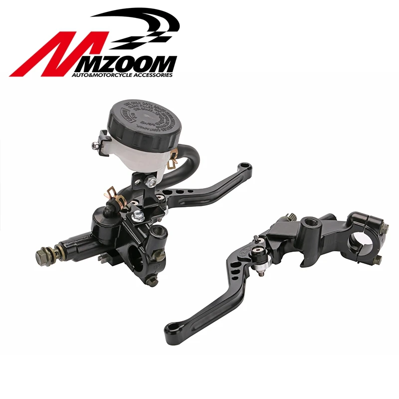 Универсальный ЧПУ 22 мм рычаги тормоза сцепления Главный цилиндр резервуар для