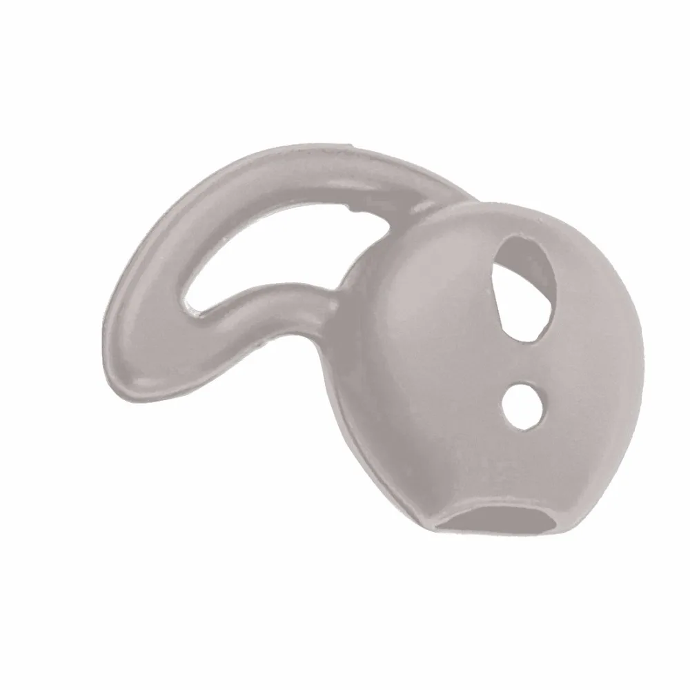 2 шт. Мягкий силиконовый чехол для наушников для Apple AirPods EarPods противоскользящая сменная Крышка для ушей наушники с крючком спортивные аксессуары