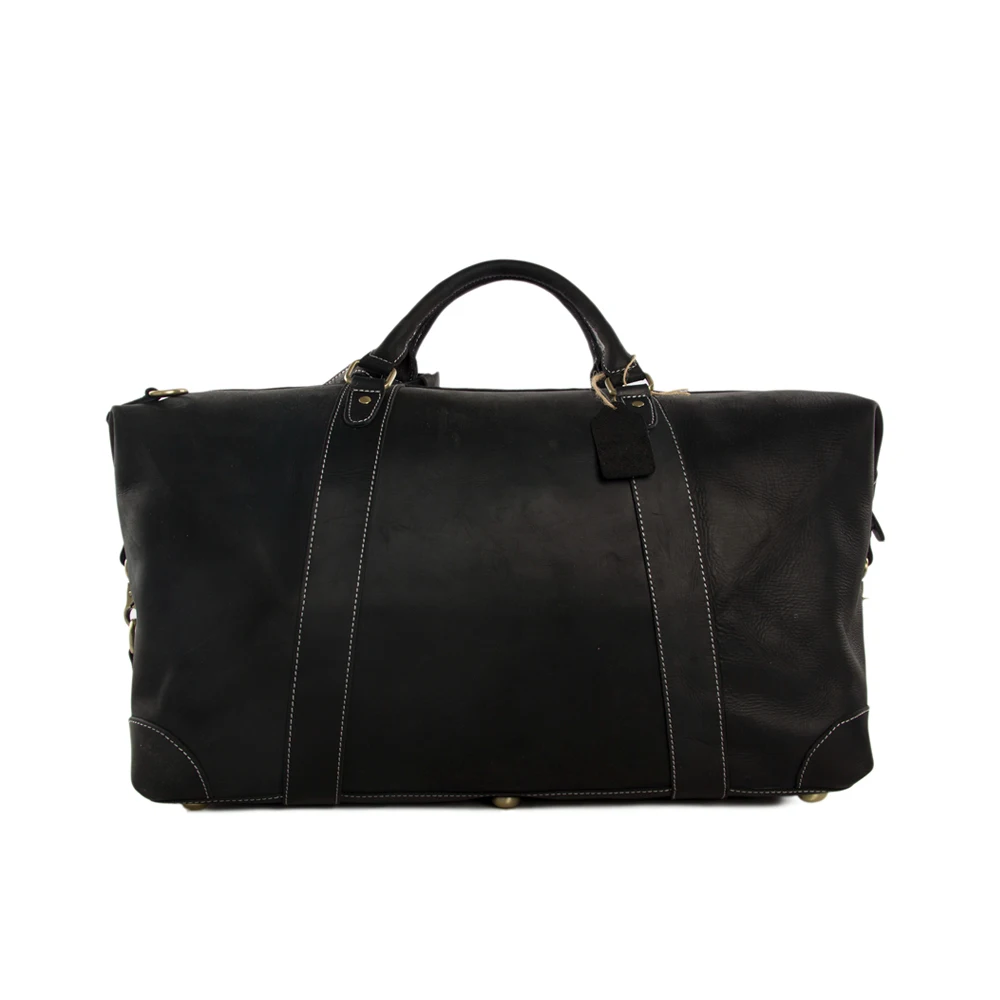 ROCKCOW винтажная кожаная дорожная сумка Crazy Horse большая Вместительная DZ07|duffle bag|vintage