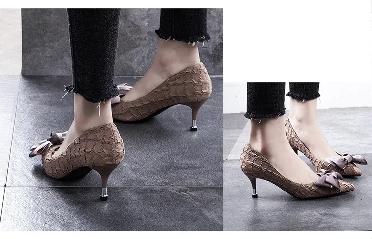 Женские туфли лодочки на высоком каблуке с острым носком|Женские туфли| |