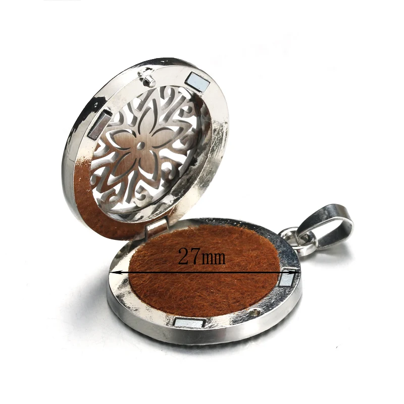 1 шт. узор в виде дерева жизни Магнитный Ароматерапевтический диффузор ожерелье