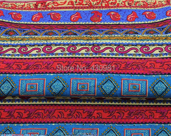 Измерительная льняная ткань для шитья Лоскутная сумка материал из хлопка и льна