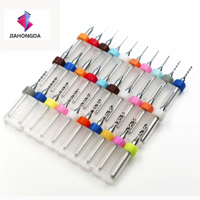 10 шт./компл. твердосплавные микро сверла PCB печатная плата режущие инструменты 0 1/0