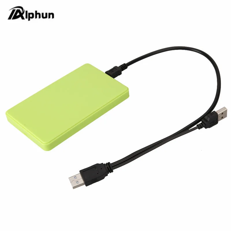 5 цветов, 2,5 дюймов, чехол для ноутбука SATA HDD, Sata, USB 2,0, SSD, HD жесткий диск, внешний корпус для хранения с кабелем USB 2,0