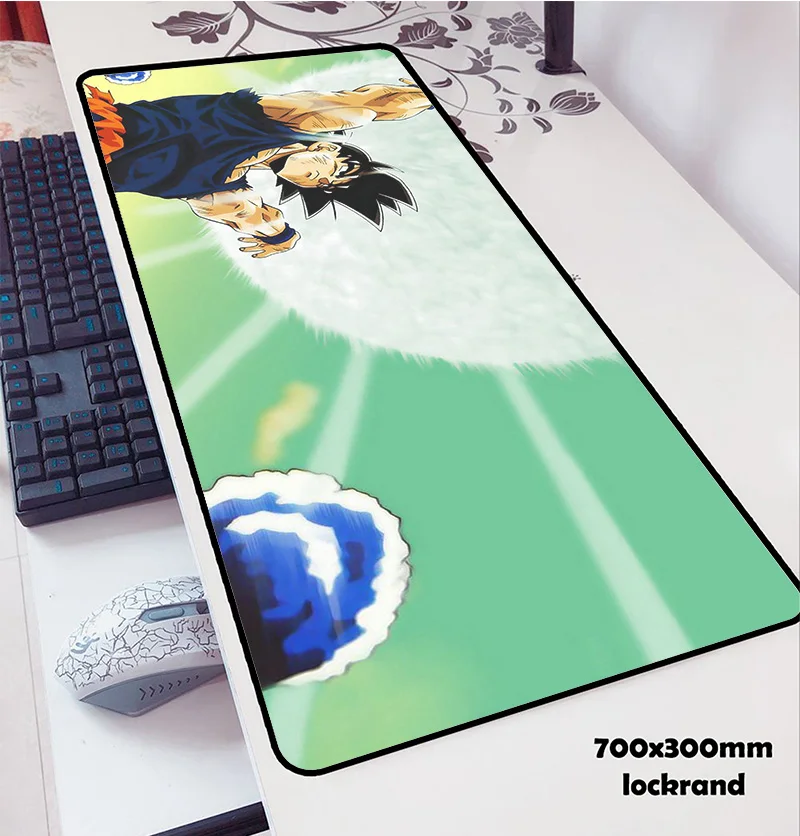Коврик для мыши Dragon Ball 700x300x3 мм коврик для мыши мышь Notbook компьютерная padmouse дешевый игровой коврик геймер к клавиатуре коврики для мыши