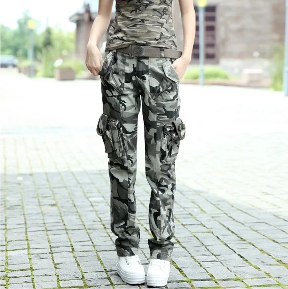 Модель 2017 года повседневные свободные брюки со средней талией и несколькими