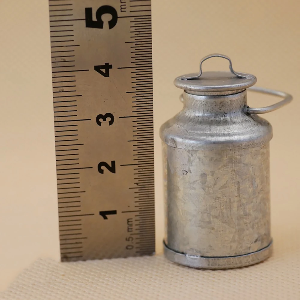 Новинка 1/12 миниатюрный молочный кувшин для кукольного домика бутылка воды с
