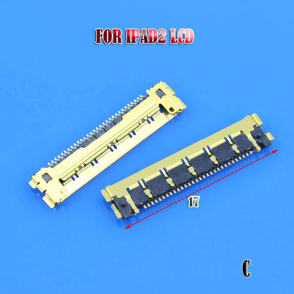 Новый коннектор FPC для iPad 2 3 4 5 Mini4 20pin 32pin Lcd дигитайзер/коннектор сенсорного экрана