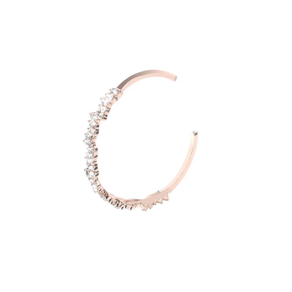 1 шт. романтичные женские браслеты с кристаллами геометрический открывающийся