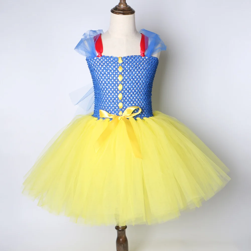 Белоснежка Принцесса праздничное платье платье-пачка ручной работы высокого