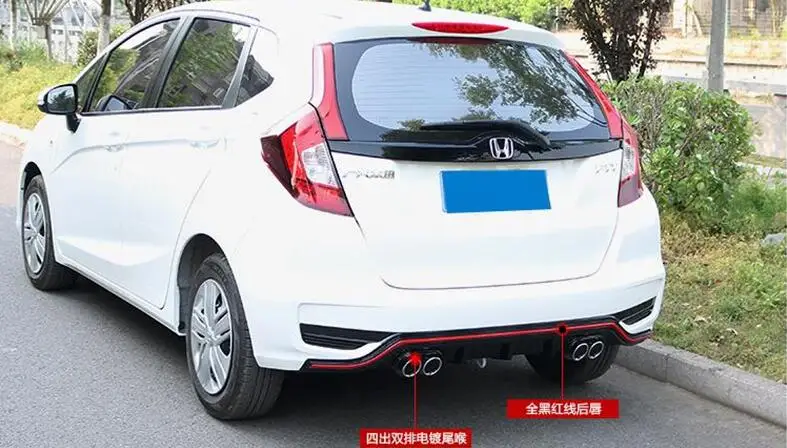 Высококачественный автомобильный бампер ABS задний спойлер для губ диффузор